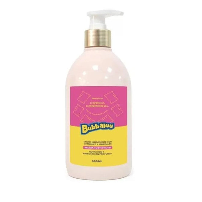 Crema Corporal Hidratante Bubbaluu 500ml Tutti Fruti