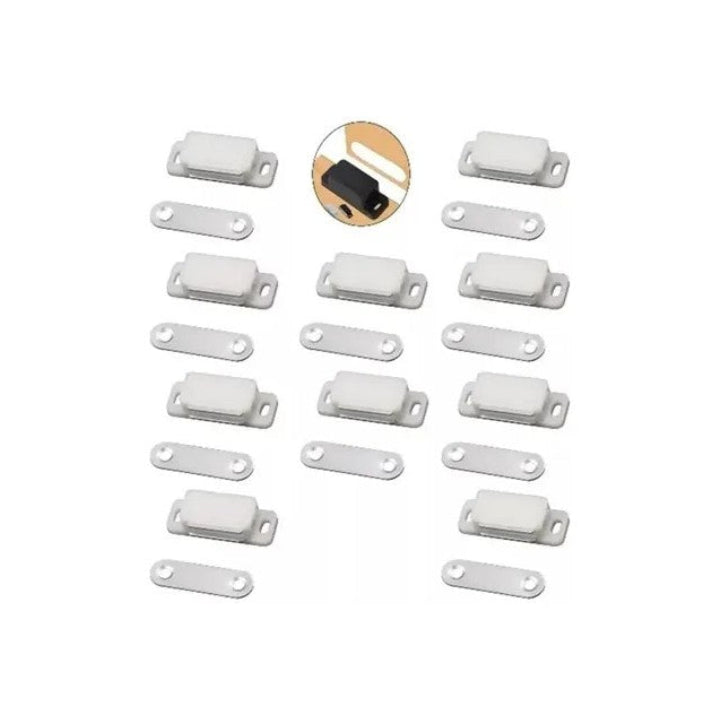 Reten Magnético Cierre Puerta Mueble Blanco Lioi