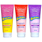 Pack 3 unidades Exfoliante Corporal Bubbaluu Uva Tutti Fruti Frutilla