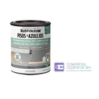 Pintura Pisos Azulejos Ceramica Madera Rust Oleum Paso N° 1