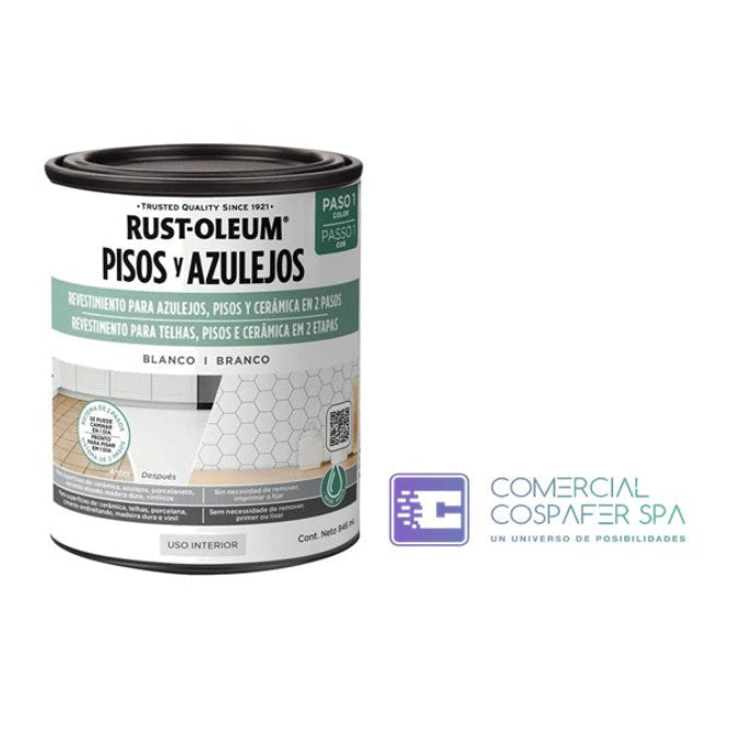 Pintura Pisos Azulejos Ceramica Madera Rust Oleum Paso N° 1