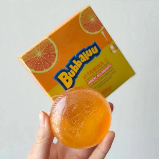 Jabón Barra Vitamina C Aclarante Bubbaluu 100g