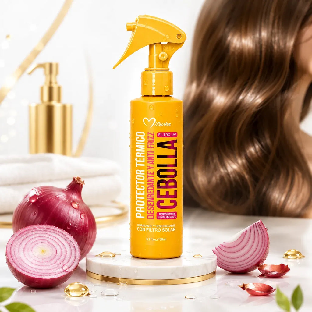 Protector Térmico Misucka Cebolla Anti-frizz Filtro Uv 180ml