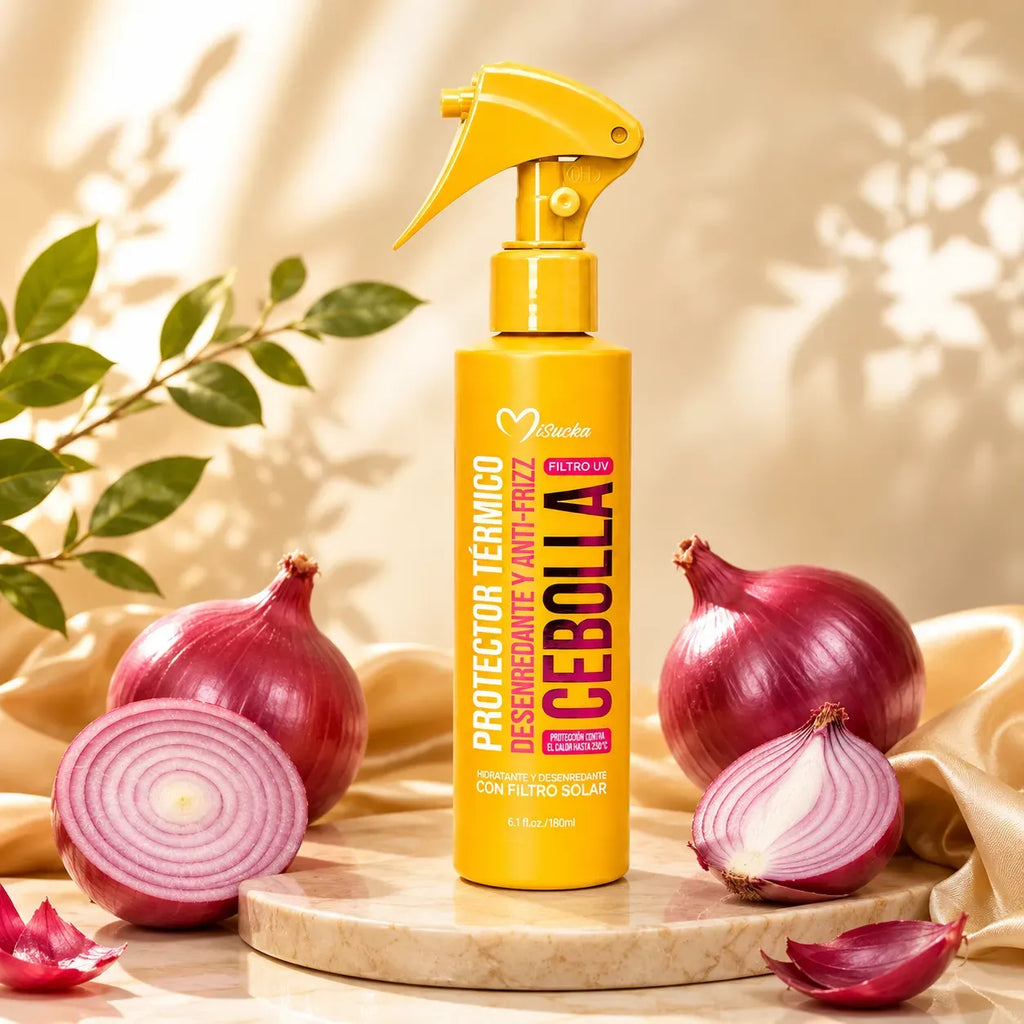 Protector Térmico Misucka Cebolla Anti-frizz Filtro Uv 180ml