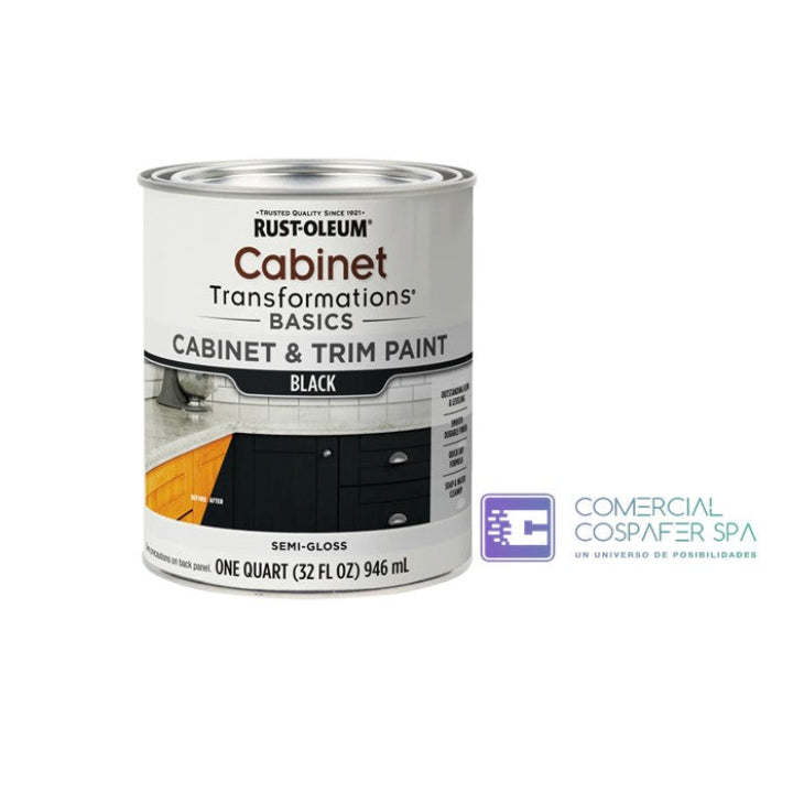 Pintura Para Muebles Melamina Y Madera Rust Oleum 946 ML