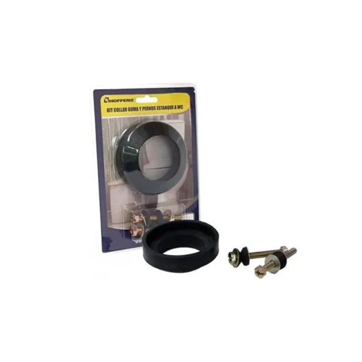 Kit De Acople Wc Con Pernos Y Goma Estanque Hoffens