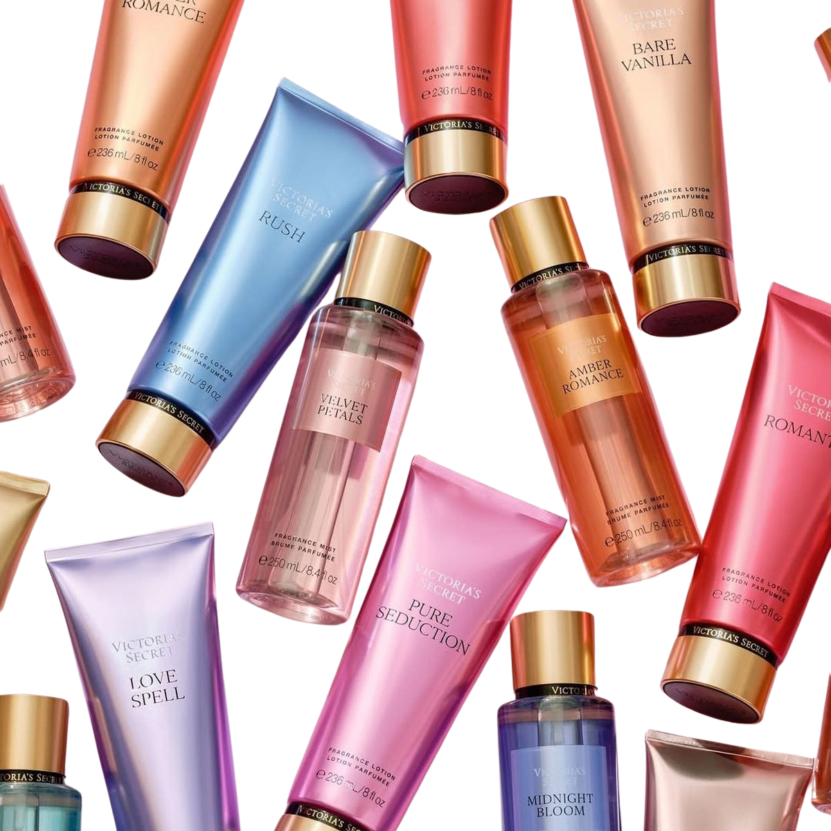 Set De Regalo Midnight Bloom Victoria Secret Mist & Lotion