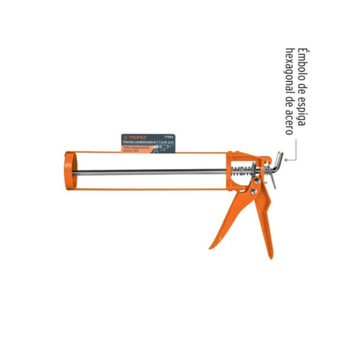 Pistola Calafatera Corriente Tipo Esqueleto Truper