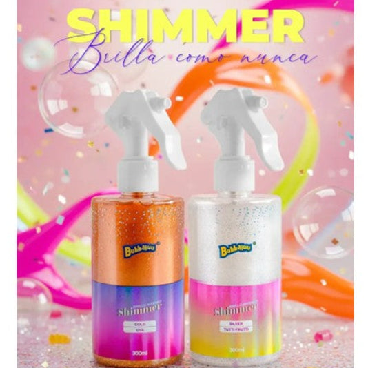 Perfume Para Cabello Shimmer Brillo Intenso Bubbaluu Tutti Fruti