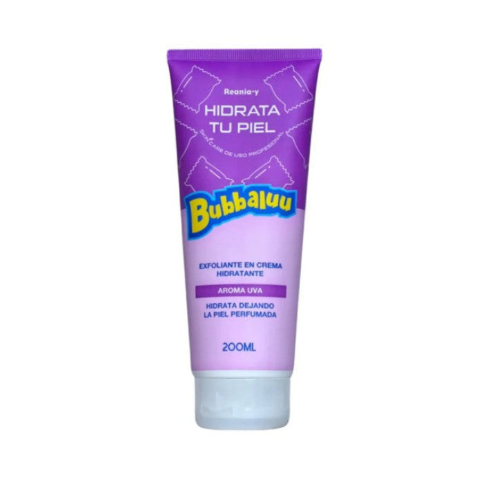 Pack 3 unidades Exfoliante Corporal Bubbaluu Uva Tutti Fruti Frutilla