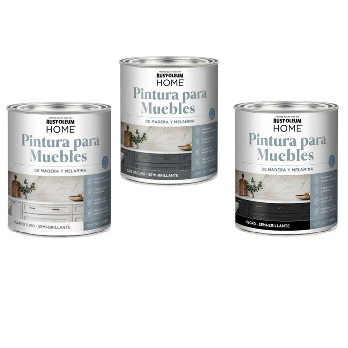 Pintura Para Muebles Melamina Y Madera Rust Oleum 946 ML