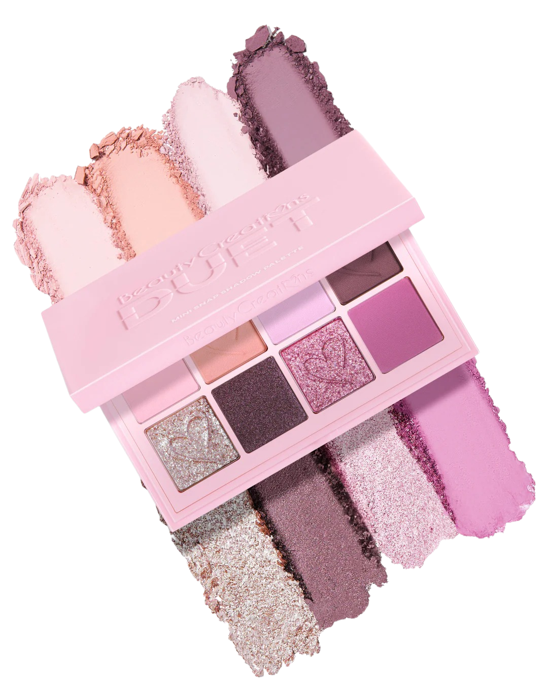 Paleta De Sombra Duet Mini Snap 8 Tonos Beauty Creations