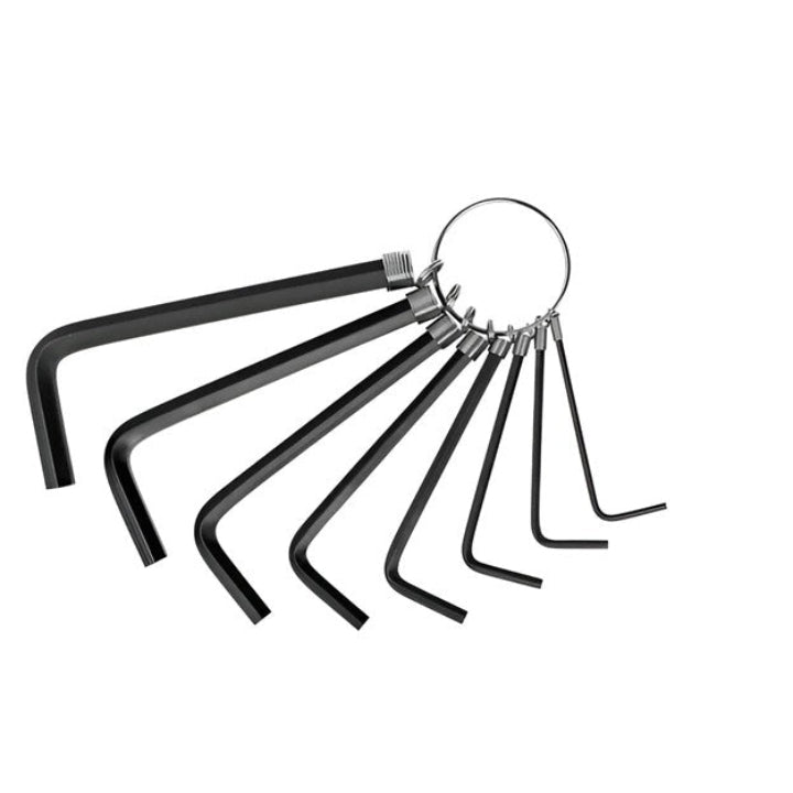 Set Juego 8 Llaves Allen Pretul 1,5 A 6 Mm Portatil Llavero