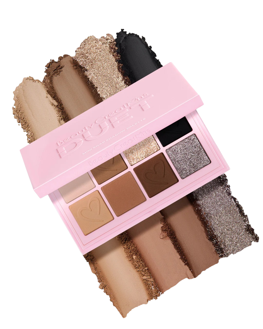 Paleta De Sombra Duet Mini Snap 8 Tonos Beauty Creations