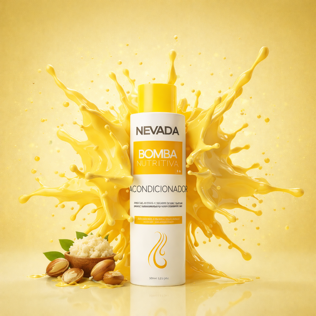 Acondicionador Bomba Nutritiva Cabellos Maltratados Nevada 500ml