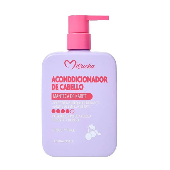 Acondicionador Vegano Aceite Semilla De Uva Hidratante 350mL Misucka