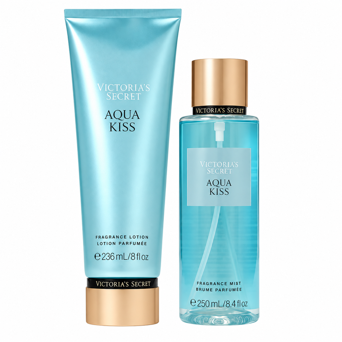 Set De Regalo Aqua Kiss Victorias Secret Mist & Lotion