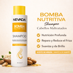 Shampoo Bomba Nutritiva Cabellos Maltratados Nevada 500ml