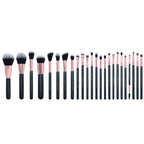 Set De Brochas 24 Pzs Beauty Creations Unbothered Color Negro