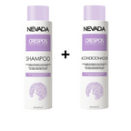 Set Shampoo Y Acondicionador Crespos Perfectos Nevada 500ml