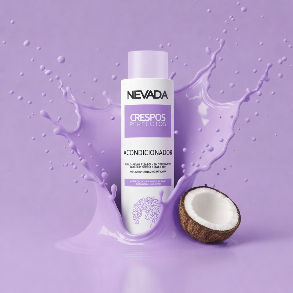 Acondicionador Crespos Perfectos Aceite De Coco Nevada 500ml
