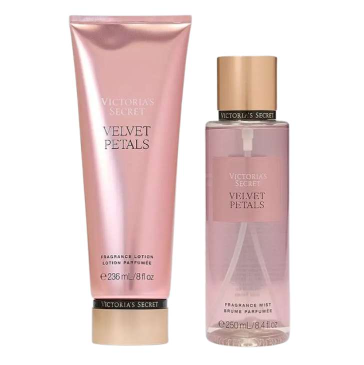 Set De Regalo Velvet Petals Victorias Secret Mist & Lotion