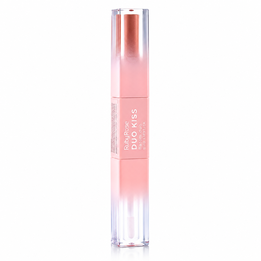 Labial Liquido Duo Matte Y Brillante Ruby Rose Gloss Kiss