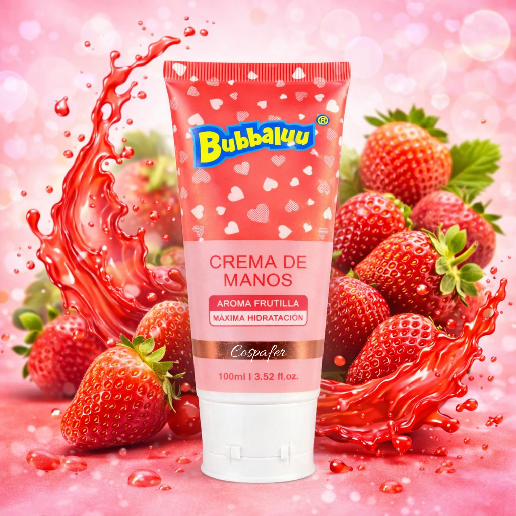 Crema de Manos Maxima Hidratacion Vitamina E Bubbaluu 100gr