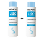 Set Shampoo Y Acondicionador Liso Iluminado Nevada 500ml