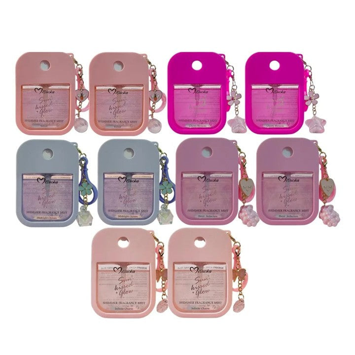 Pack Ahorro 10u Surtidos Shimmer Body Mist Llavero Misucka