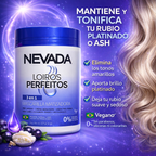Mascarilla Capilar 3 En 1 Rubios Perfectos Matiza 1kg Nevada