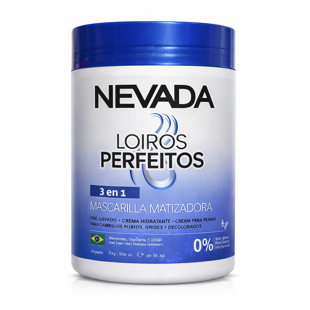 Mascarilla Capilar 3 En 1 Rubios Perfectos Matiza 1kg Nevada
