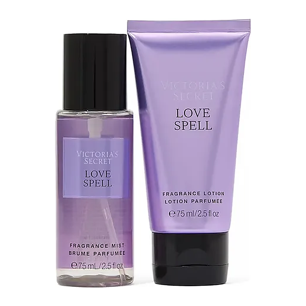Set De Regalo Victoria's Secret Travel Size Love Spell 75 Ml