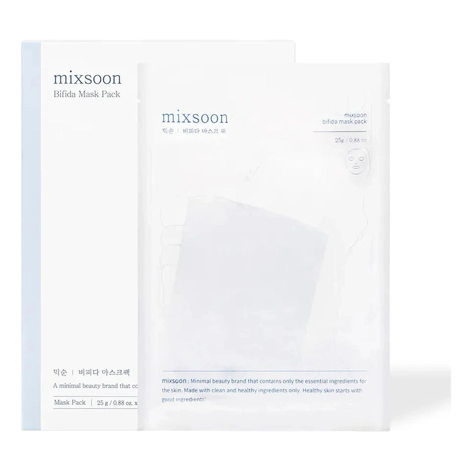 Mascarilla Facial De Hoja Bifida Centella Mask 1un Mixsoon Cosmeticos y cuidado del hogar