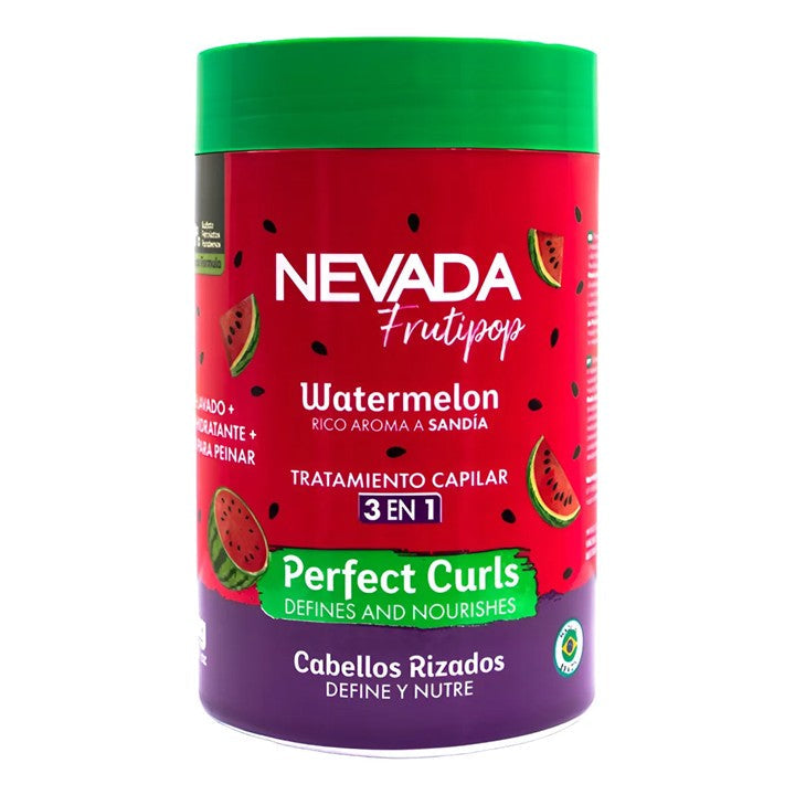 Mascarilla Capilar Nutre 3 En 1 Cabello Rizado Sandia Nevada