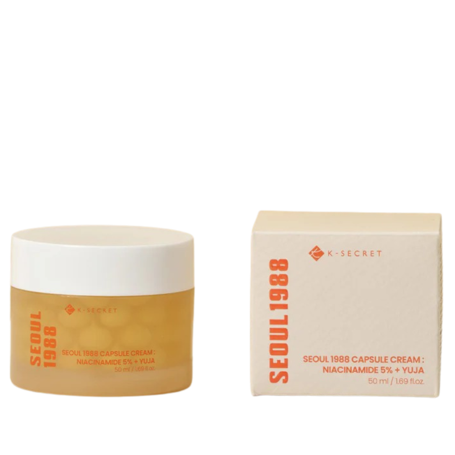 Capsule Cream Niacinamide 5% + Yuja 50ml K-secret Seoul 1988