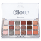 Paleta De Sombras De Lujo 18 Tonos Linea Blow Ruby Rose Dear Diary