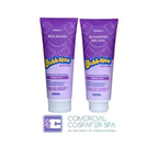 Set Capilar Shampoo Y Balsamo Acondicionador Bubbaluu Uva