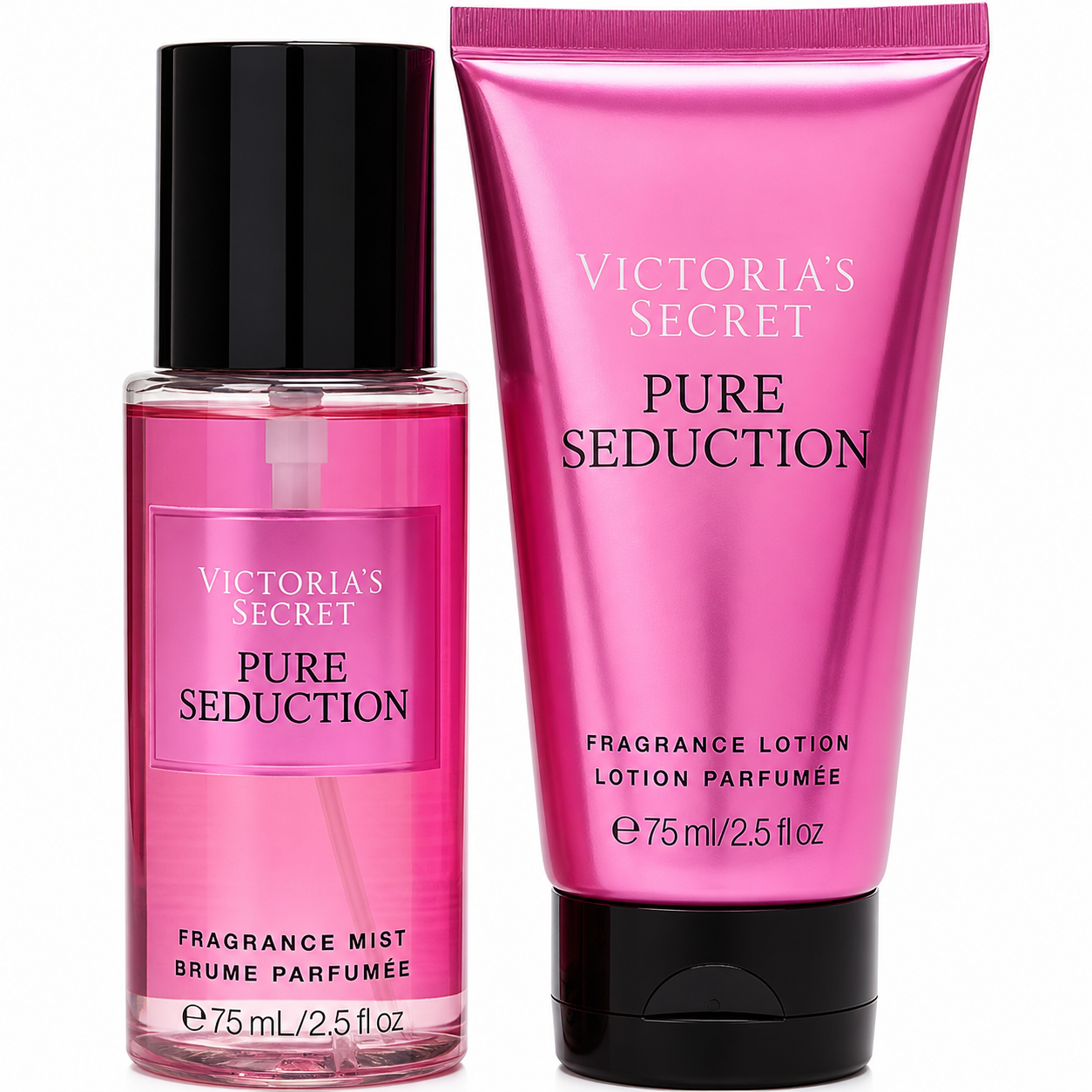 Set De Regalo Victoria´s Secret Travel Size Pure Seduction 75 Ml