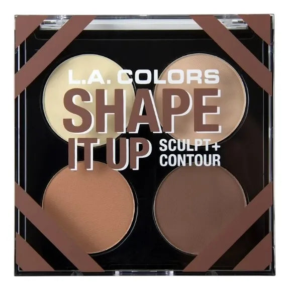 Paleta De Contorno E Iluminador L.A. Colors Shape It Up Cosmeticos y cuidado del hogar