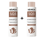 Set Shampoo Y Acondicionador Sos Crecimiento Nevada 500ml