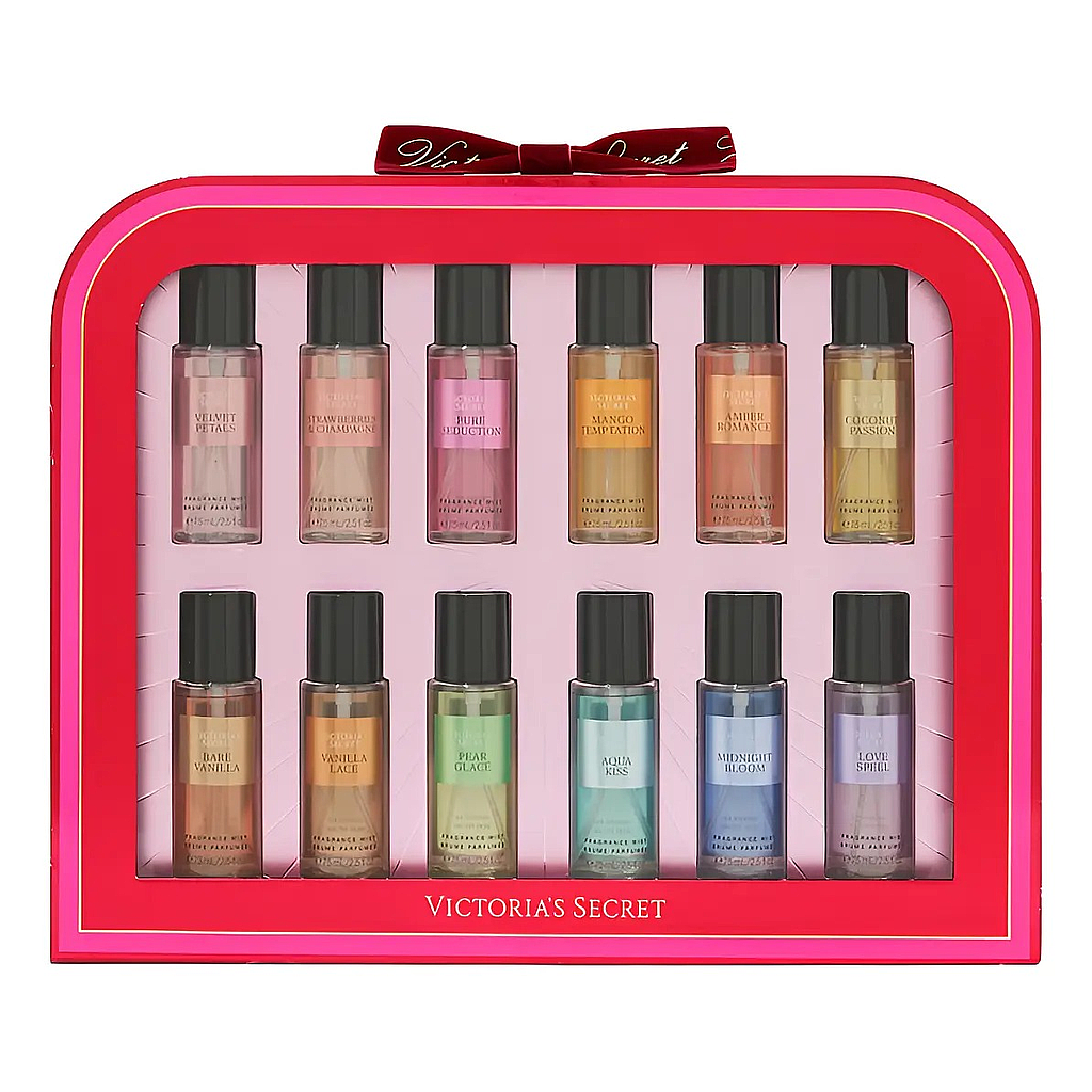 Set De Regalo 12 Mist Corporales Clásicos Victoria's Secret 75ml