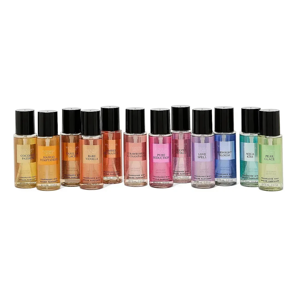 Set De Regalo 12 Mist Corporales Clásicos Victoria's Secret 75ml