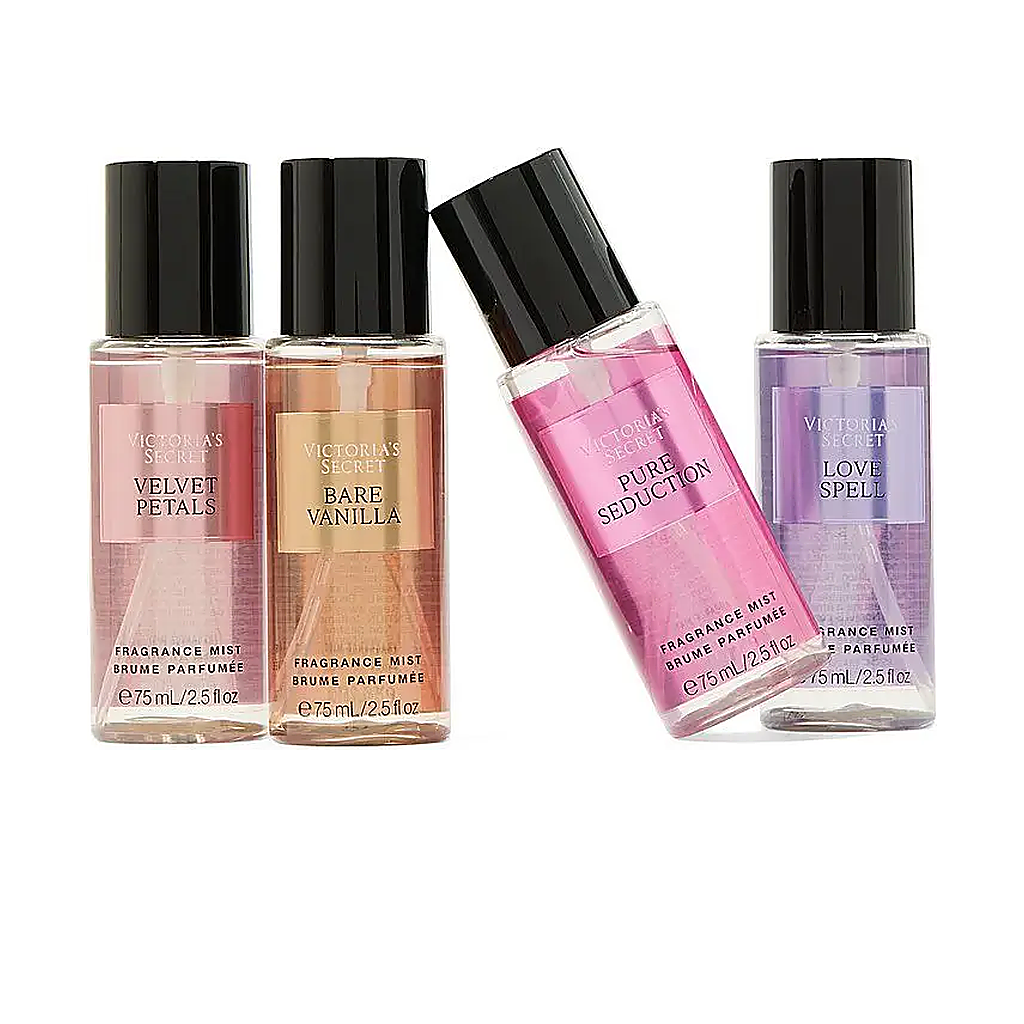 Set De Regalo 4Pzs Victoria's Secret The Best Of Mist 75 Ml