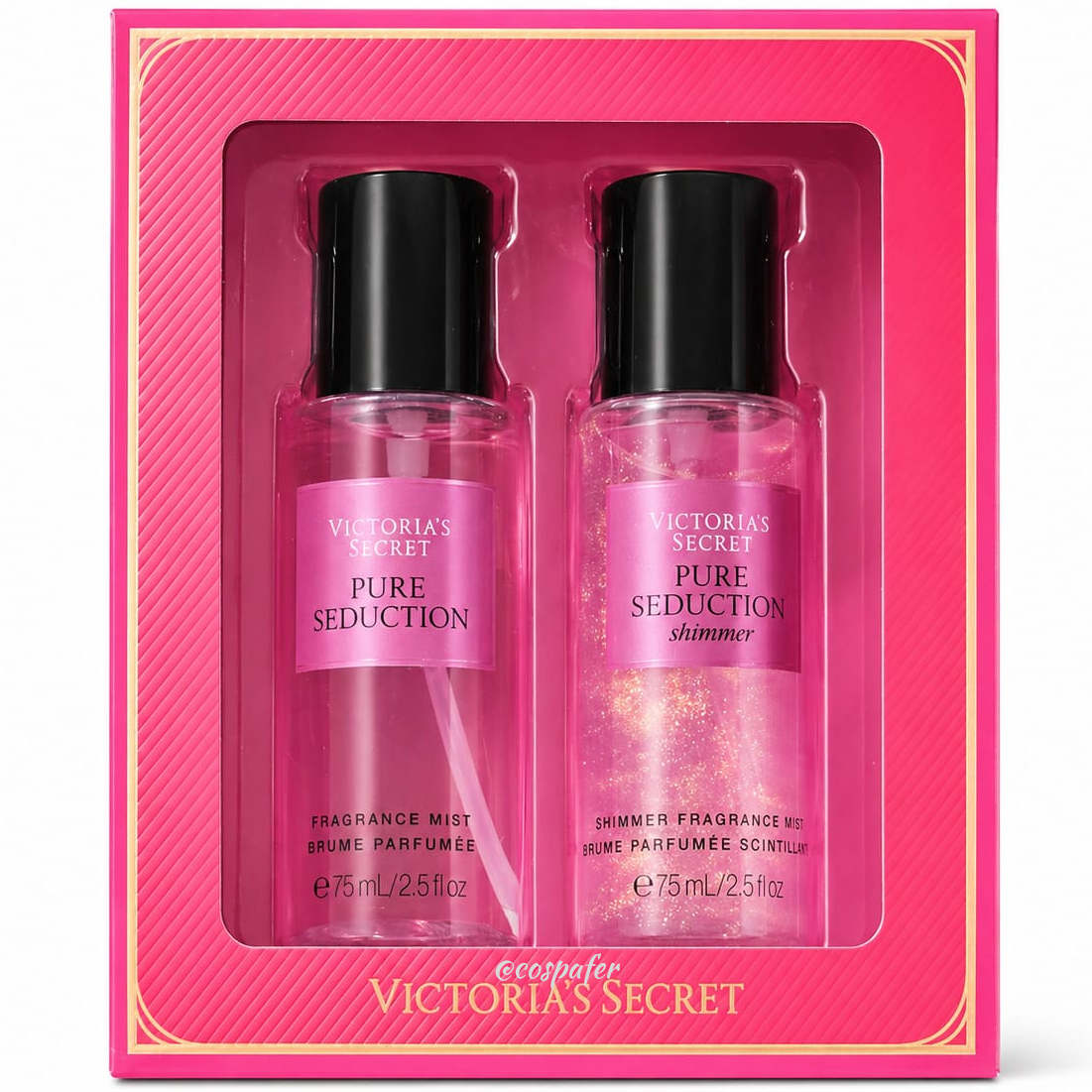 Set De Regalo Victoria´s Secret Pure Seduction Clasic & Shimmer 75 Ml