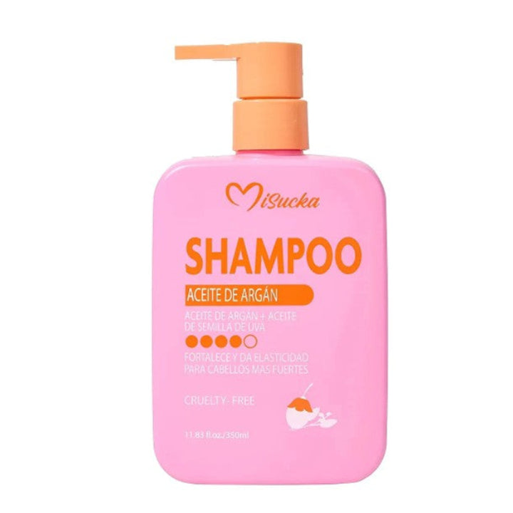 Shampoo Vegano Hidratante Y Reparador Aceite Argan Misucka