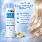 Shampoo Liso Iluminado Acido Hialurónico Nevada 500ml