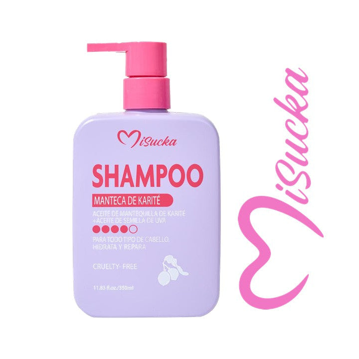 Shampoo Vegano Aceite Semilla De Uva Hidratante 350mL Misucka