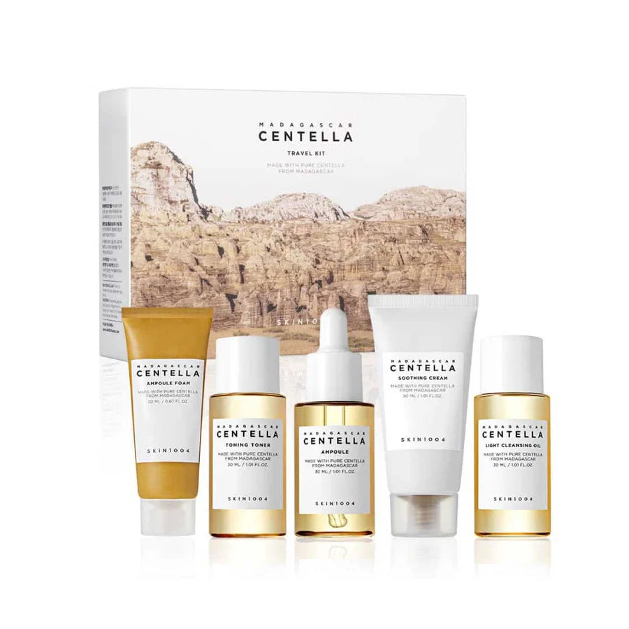 Kit Madagascar Centella Travel Size 5 Piezas Skin1004 Cosmeticos y cuidado del hogar