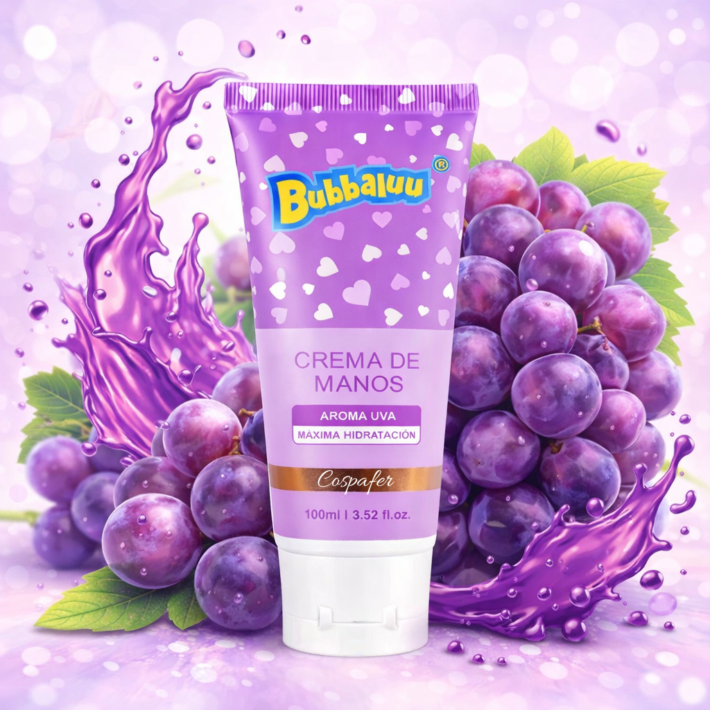 Crema de Manos Maxima Hidratacion Vitamina E Bubbaluu 100gr